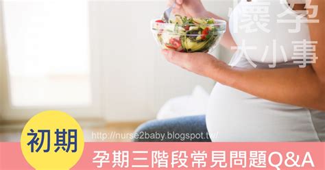 懷孕要注意|初期、中期、後期一次解惑！懷孕三階段45個常見問題